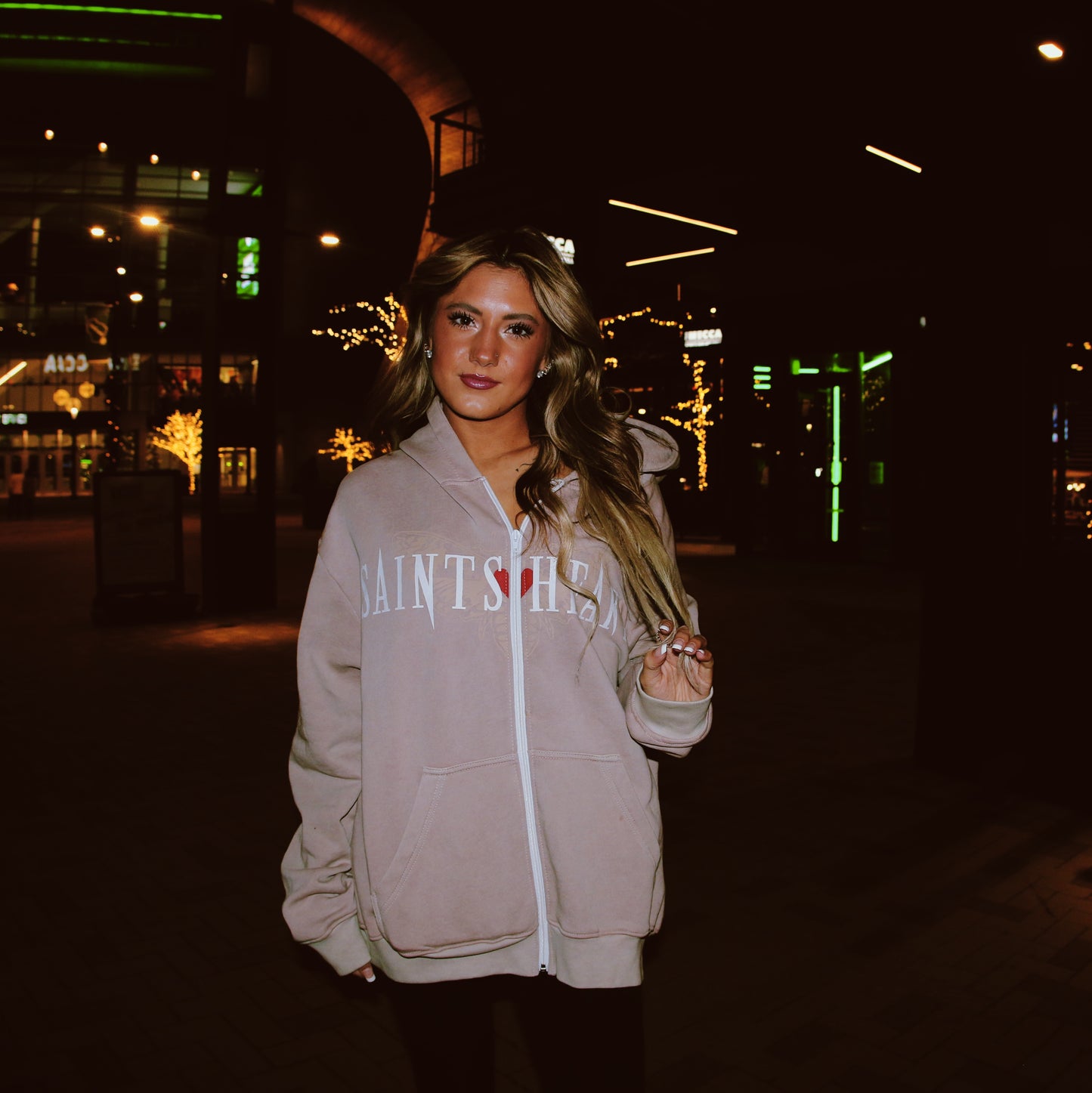 Metamorphosis Pink Zip Up