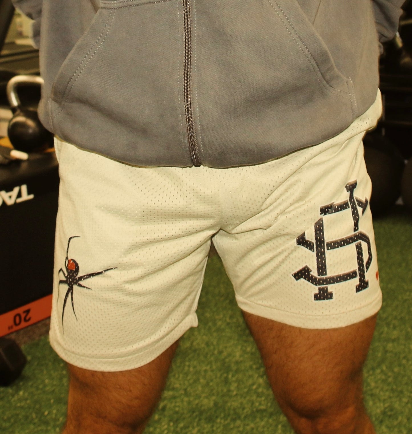 Metamorphosis Spider Shorts Tan